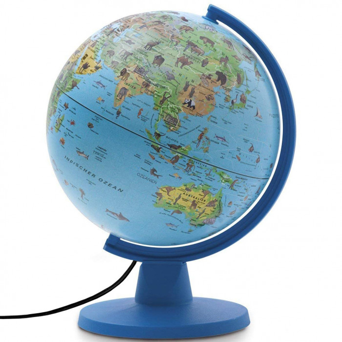 GLOBO 16 cm SAFARI LUCE, IT 5V LED-&&